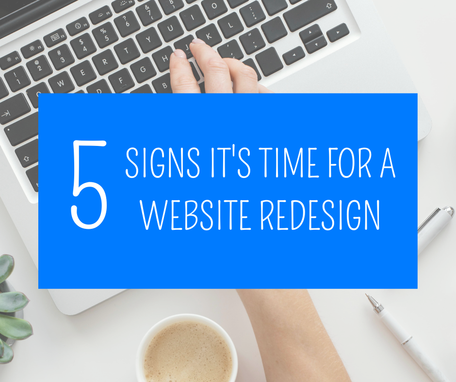 image 5 Website redesign signs